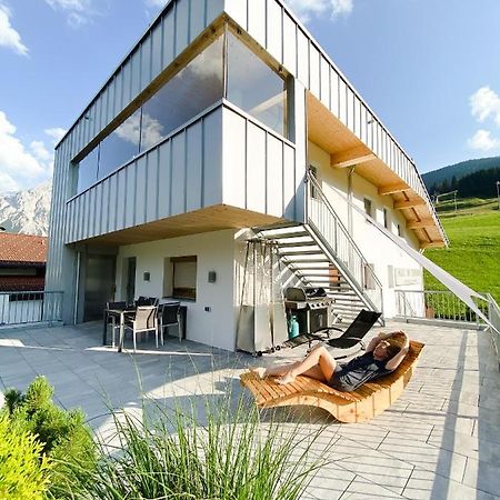 Haus am Schihang Lermoos Exterior foto